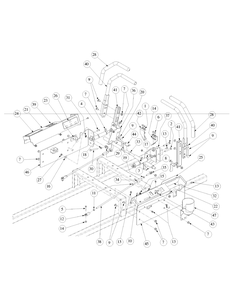 Part Location Diagram of 01009599 MTD PLATE, LIGHT INDICATOR